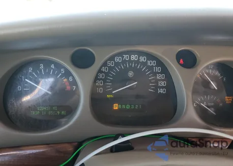 2002 Buick Lesabre Custom z USA, uszkodzony, nr VIN 1G4HP54K624167025